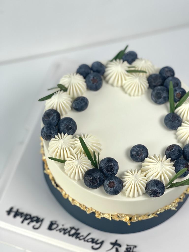 Gold Navy Cake